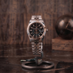 Rolex Oyster Chrome lock black dial