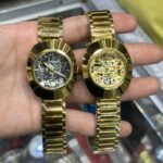 Couple Luxury Rose Gold Watch Set