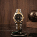 Rolex master in black dial